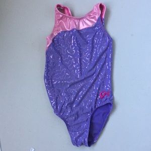 GK gymnastics leotard